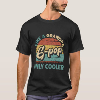 G-Pop als een opa alleen vader vaders dag T-shirt