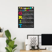 G.R.I.T. Acronym Poster - Groei Mindset (Thuiskantoor)