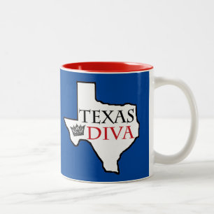 G.R.I.T. - Meisjes in Texas Tweekleurige Koffiemok