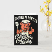 G Smokin Meats Clapn Cheeks Kaart (Gele Bloem)