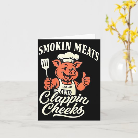 G Smokin Meats Clapn Cheeks Kaart (Gele Bloem)