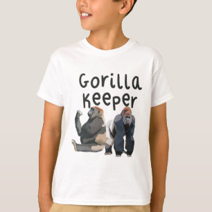 G staat voor Gorilla Keeper T-shirt