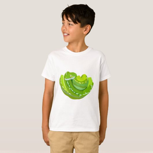 G staat voor Green Tree Python T-shirt (Voorkant volledig)
