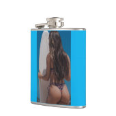 G-STRING BIKINI SURFER GIRL FLASKS HEUPFLES (Links)