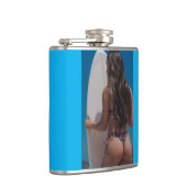 G-STRING BIKINI SURFER GIRL FLASKS HEUPFLES (Rechts)