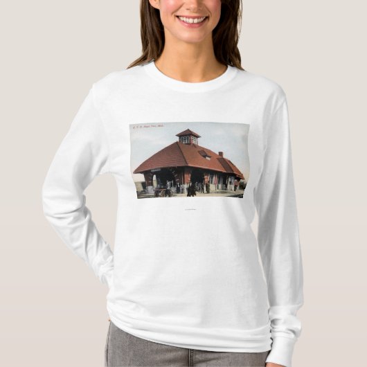 G T & R Railroad Depot T-shirt (Voorkant)