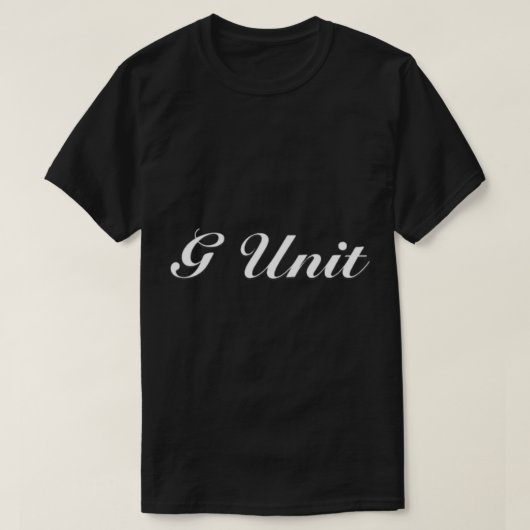 G Unité Bleu foncé classique T-shirt (Design devant)