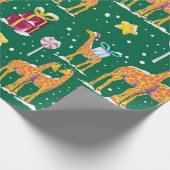 G voor Girrafe Cadeaupapier (Hoek)