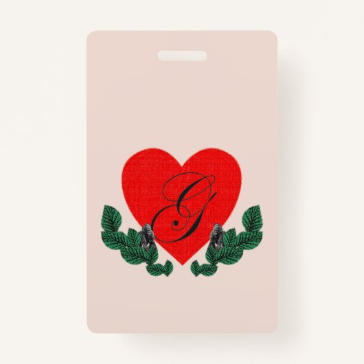 G voor Gorilla Badge (Achterkant)