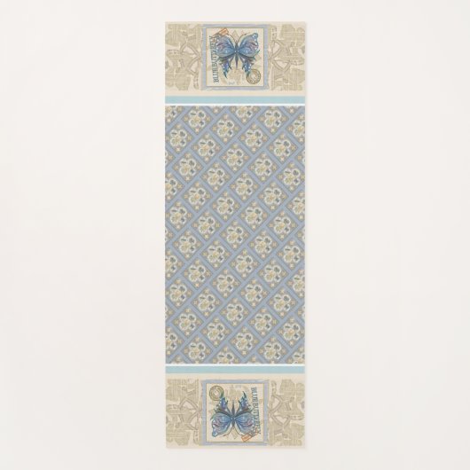 G Vormende Kantoor-vlinder Yogamat (Voorkant)