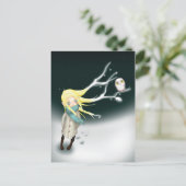 G winter card briefkaart (Staand voorkant)