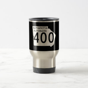 GA 400 "Alpharetta Autobahn" Reisbeker
