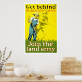 Ga achter het meisje aan dat hij achterliet poster (Keuken)