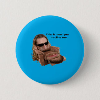 Ga achterover liggen ronde button 5,7 cm