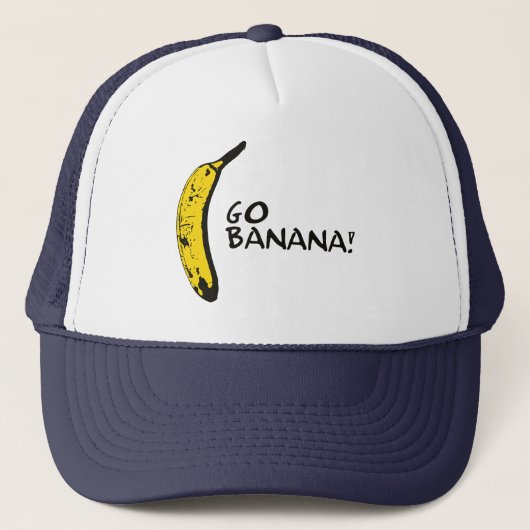 Ga Banana! Trucker Hat Trucker Pet (Voorkant)