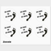 Ga Bare of Go Home Sticker (Vel)