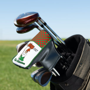 Ga Big of Go Gnome, Cute, Funny, Risico-Inname Golfheadcover