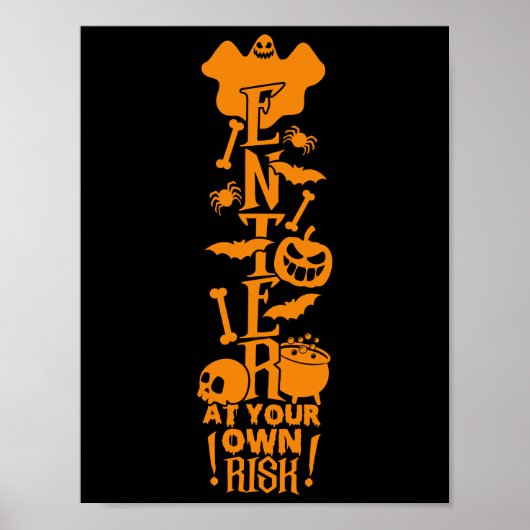 Ga bij Uw Eigen Gevaarlijk Onthaal in van het Manu Poster (Voorkant)