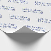 Ga Birding! Cadeaupapier (Hoek)