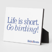 Ga Birding! Fotoplaat (Zijkant)