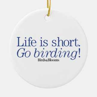 Ga Birding! Keramisch Ornament
