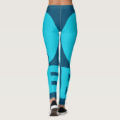 Ga blauw leggings (Achterkant)