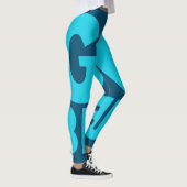Ga blauw leggings (Rechts)