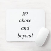 Ga boven en voorbij Muismat (Met muis)