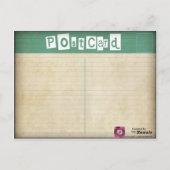 Ga Briefkaart van de Kaart van de Vondst zelf het (Achterkant)