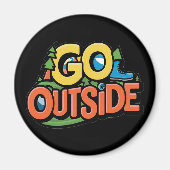 Ga buiten avontuur magneet (Voorkant)