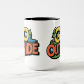 Ga buiten avontuur mok (Midden)