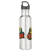 Ga buiten avontuur waterfles  (Achterkant)