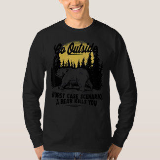 Ga buiten het slechtste scenario van het Hoesje ee T-shirt