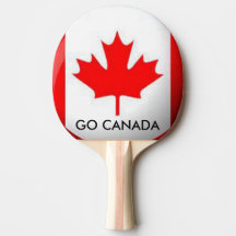 GA CANADA PING PONG PADDLE