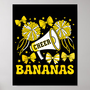 Ga Cheer Bananas School Srts Fan Team Srit Naam Poster