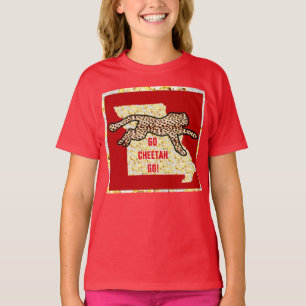 GA CHEETAH GAAN! T-SHIRT