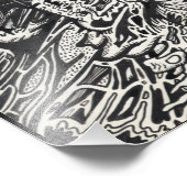 Ga, de Fotouitbreiding van het Man van de Microdot Foto Afdruk (Hoek)