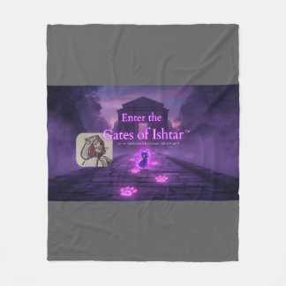Ga de poorten van Ishtar binnen Fleece Deken