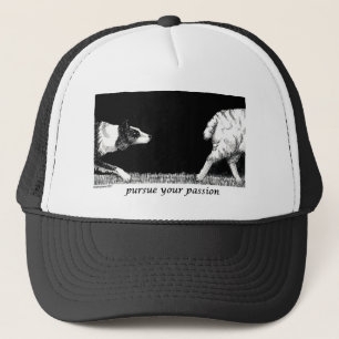 Ga door met je passie Border Collie Trucker Pet