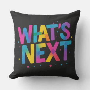 Ga door met T-shirt Canvas tas Kussen