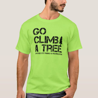 Ga een boom klimmen t-shirt