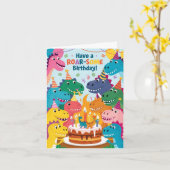 Ga eens brullen, wat Kaart (Gele Bloem)