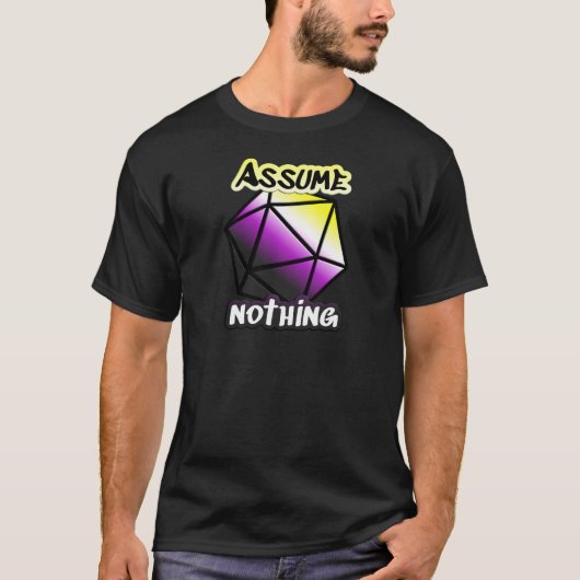 Ga er niet vanuit dat er een Pride T-shirt is (Voorkant)