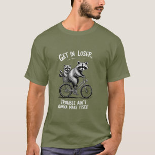 Ga Ergens In Verliezer Problemen Gaan Zichzelf Nie T-shirt