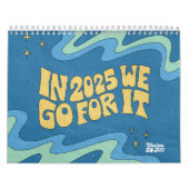 Ga ervoor! Groovy Lettering Kalender (Hoes)