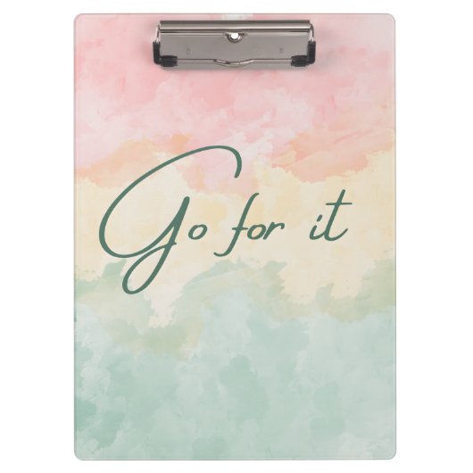 Ga ervoor klembord (Voorkant)