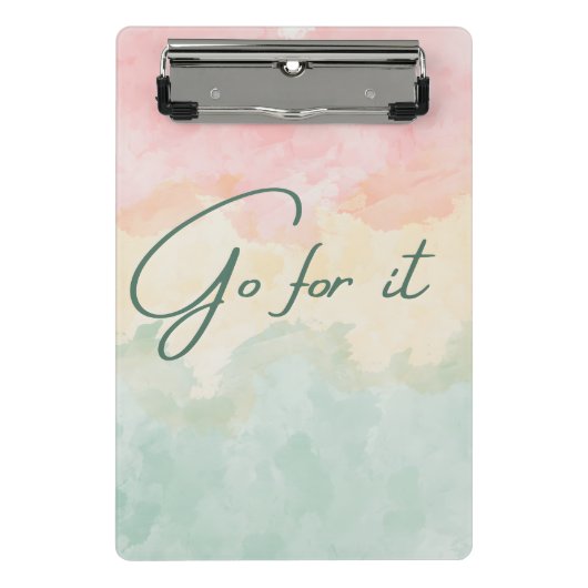 Ga ervoor mini klembord (Voorkant)