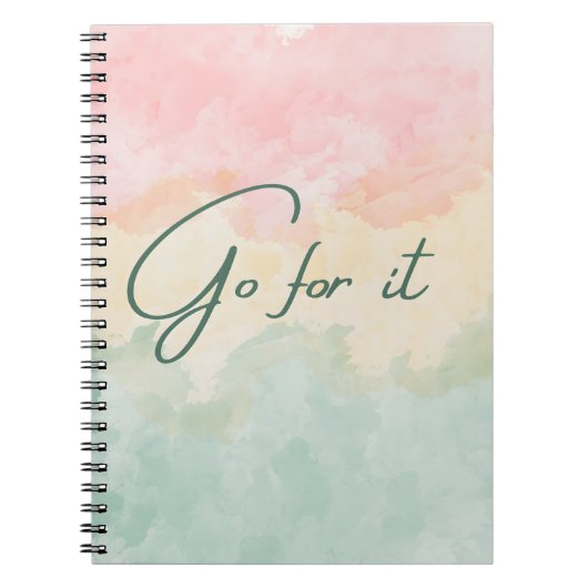 Ga ervoor notitieboek (Voorkant)