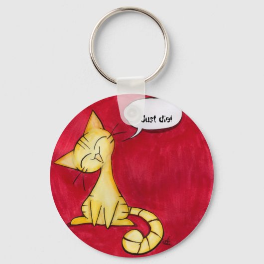 Ga gewoon dood! sleutelhanger (Voorkant)