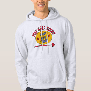 Ga gewoon door hoodie